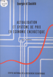 eBook, Actualisation et système de prix en économie énergétique, CNRS Éditions (réédition numérique FeniXX)