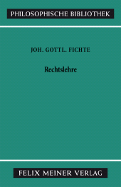 E-book, Rechtslehre : Vorgetragen von Ostern bis Michaelis 1812, Felix Meiner Verlag