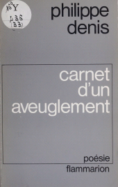 E-book, Carnet d'un aveuglement, Flammarion (réédition numérique FeniXX)