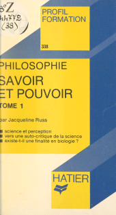 E-book, Savoir et pouvoir (1) : La puissance du désordre, Hatier (réédition numérique FeniXX)