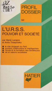 E-book, L'U.R.S.S. : pouvoir et société, Hatier (réédition numérique FeniXX)