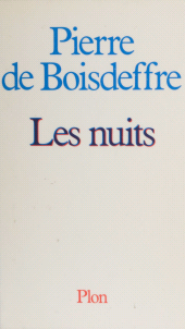 E-book, Les nuits, Plon (réédition numérique FeniXX)