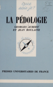 eBook, La Pédologie, Presses universitaires de France (réédition numérique FeniXX)