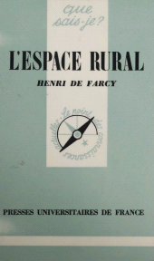 E-book, L'Espace rural, Presses universitaires de France (réédition numérique FeniXX)
