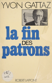 E-book, La Fin des patrons, Robert Laffont (réédition numérique FeniXX)