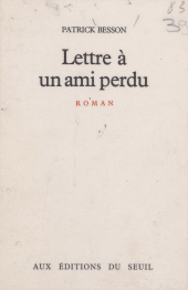 eBook, Lettre à un ami perdu, Seuil (réédition numérique FeniXX)