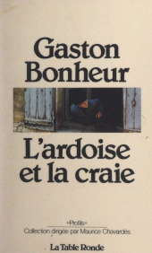 E-book, L'ardoise et la craie, La Table Ronde (réédition numérique FeniXX)
