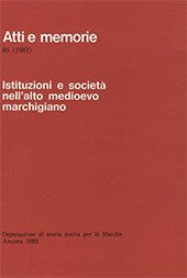 Fascicolo, Atti e memorie della Deputazione di Storia Patria per le Marche : 86, tomo III, 1981, Il lavoro editoriale