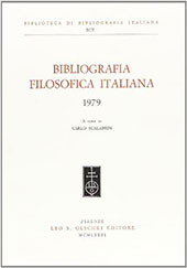 E-book, Bibliografia filosofica italiana : 1979, L. Olschki