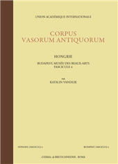 E-book, Corpus vasorum antiquorum : Hongrie, L'Erma di Bretschneider