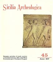 Heft, Sicilia archeologica : XIV, 45, 1981, "L'Erma" di Bretschneider