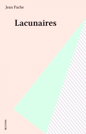 E-book, Lacunaires, Belfond (réédition numérique FeniXX)