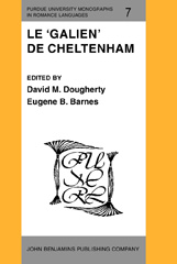 eBook, Le 'Galien' de Cheltenham, John Benjamins Publishing Company