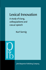 E-book, Lexical Innovation, Sornig, Karl, John Benjamins Publishing Company