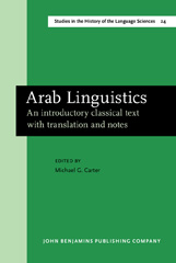 E-book, Arab Linguistics, John Benjamins Publishing Company