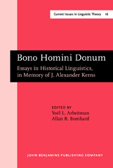 E-book, Bono Homini Donum, John Benjamins Publishing Company