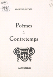 E-book, Poèmes à contretemps, Caractères (réédition numérique FeniXX)