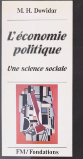 E-book, L'Économie politique : une science sociale, La Découverte (réédition numérique FeniXX)