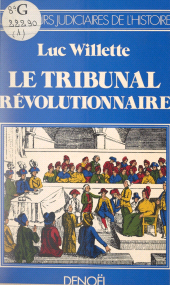 E-book, Le tribunal révolutionnaire, Denoël (réédition numérique FeniXX)