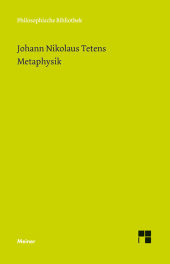 E-book, Metaphysik, Felix Meiner Verlag