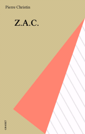 E-book, Z.A.C., Grasset (réédition numérique FeniXX)