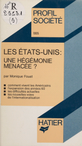 E-book, Les États-Unis : une hégémonie menacée ?, Hatier (réédition numérique FeniXX)