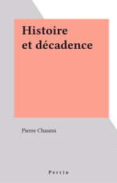 E-book, Histoire et décadence, Perrin (réédition numérique FeniXX)