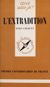 E-book, L'extradition, Presses universitaires de France (réédition numérique FeniXX)