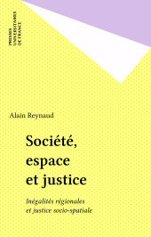 E-book, Société, espace et justice : Inégalités régionales et justice socio-spatiale, Presses universitaires de France (réédition numérique FeniXX)