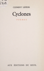 eBook, Cyclones, Seuil (réédition numérique FeniXX)