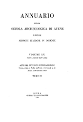 Articolo, Scavi e scoperte di VIII e VII sec. a.C. in località Incoronata tra Siris e Metaponto, "L'Erma" di Bretschneider