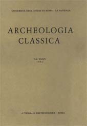 Artículo, In margine ai criteri definiti nel 1914 per l'assegnazione del materiale archeologico ai Musei Romani, "L'Erma" di Bretschneider