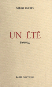 E-book, Un été, Aubanel (réédition numérique FeniXX)