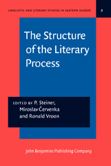 eBook, The Structure of the Literary Process, John Benjamins Publishing Company