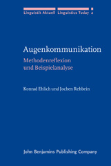 E-book, Augenkommunikation, Ehlich, Konrad, John Benjamins Publishing Company
