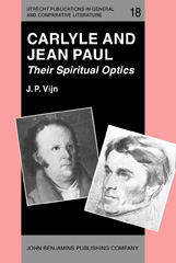 E-book, Carlyle and Jean Paul : Their Spiritual Optics, John Benjamins Publishing Company