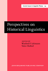 eBook, Perspectives on Historical Linguistics, John Benjamins Publishing Company
