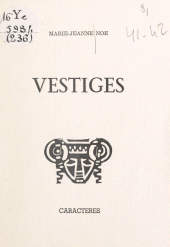 E-book, Vestiges, Caractères (réédition numérique FeniXX)