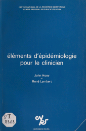 eBook, Éléments d'épidémiologie pour le clinicien, CNRS Éditions (réédition numérique FeniXX)