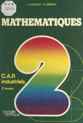 E-book, Mathématiques : 3e préparatoire, C.A.P. industriels, 2e année, Hachette (réédition numérique FeniXX)