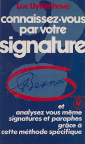 E-book, Connaissez-vous par votre signature, Marabout (réédition numérique FeniXX)
