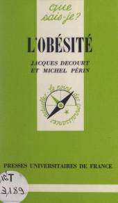 E-book, L'obésité, Presses universitaires de France (réédition numérique FeniXX)