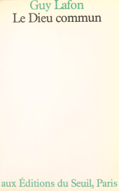 eBook, Le Dieu commun, Seuil (réédition numérique FeniXX)