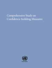 eBook, Comprehensive Study on Confidence-building Measures, United Nations Publications