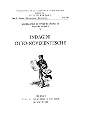 Kapitel, Bibliografia degli scritti di Vittore Branca, L.S. Olschki