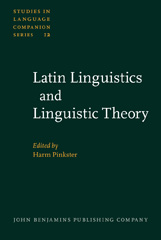 E-book, Latin Linguistics and Linguistic Theory, John Benjamins Publishing Company