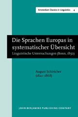 eBook, Die Sprachen Europas in systematischer Ubersicht, John Benjamins Publishing Company