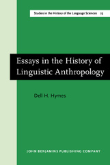 E-book, Essays in the History of Linguistic Anthropology, Hymes, Dell H., John Benjamins Publishing Company