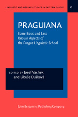 E-book, PRAGUIANA, John Benjamins Publishing Company