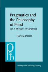 eBook, Pragmatics and the Philosophy of Mind, Dascal, Marcelo, John Benjamins Publishing Company